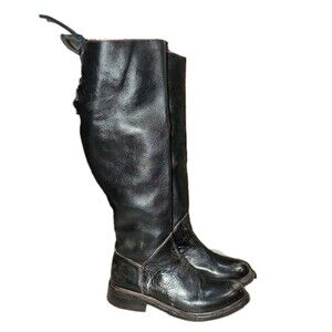 BED STU MANCHESTER NWOT 6.5 Brown Distressed Leather Zip Up Riding Grunge  Boots